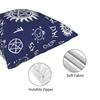 Supernatural Symbol Blue Pillowcover Home Decor Cushions Throw Pillow for Home Polyester Double-sided Printing Gift Idea