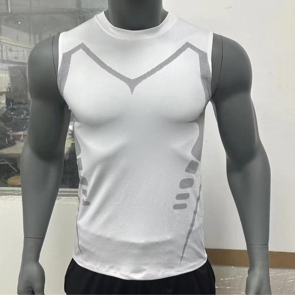 Men's Quick-Dry Slim-Fit Sleeveless Athletic Vest