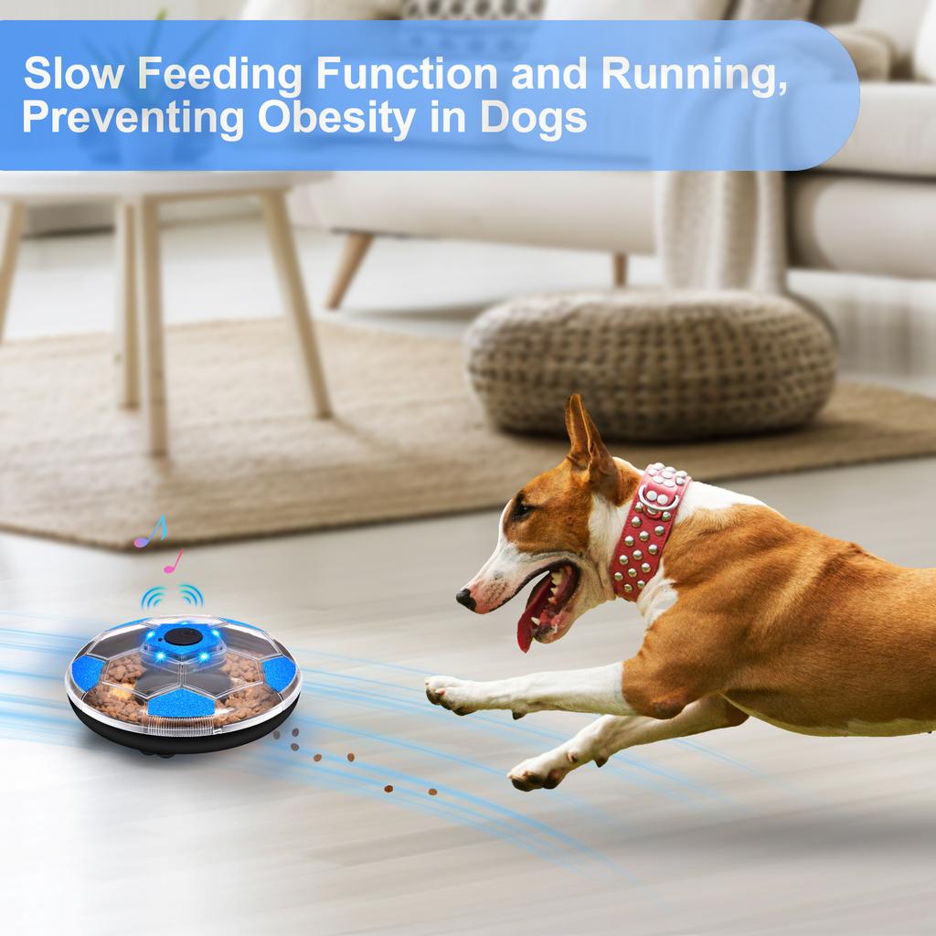 3 in 1 Modern Plastic Dog Puzzle Toy-Slow Feeder & Entertainment Play Toy