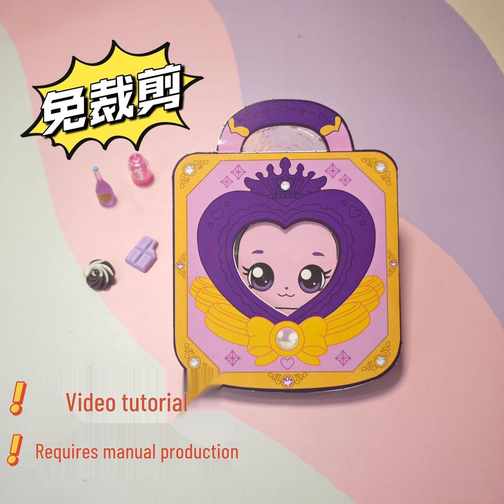 Super Luminous Keke Dress-Up Toy: Creative DIY Gift for Girls