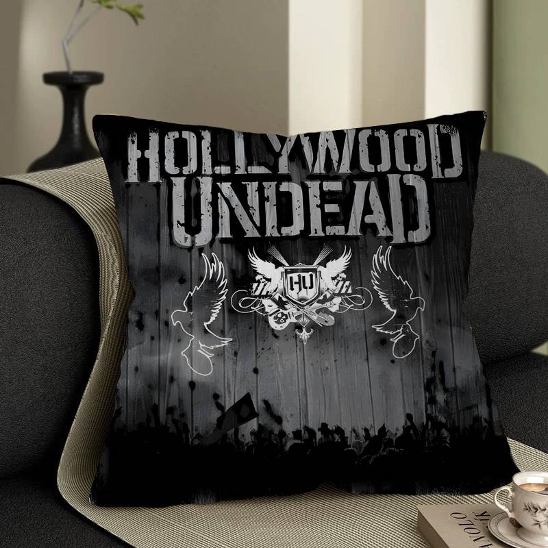 Rock Band HHollywood Undead Singer Cushion Cover Pillow Cover Decor Pillowcase Printed Cushion Case for Couch