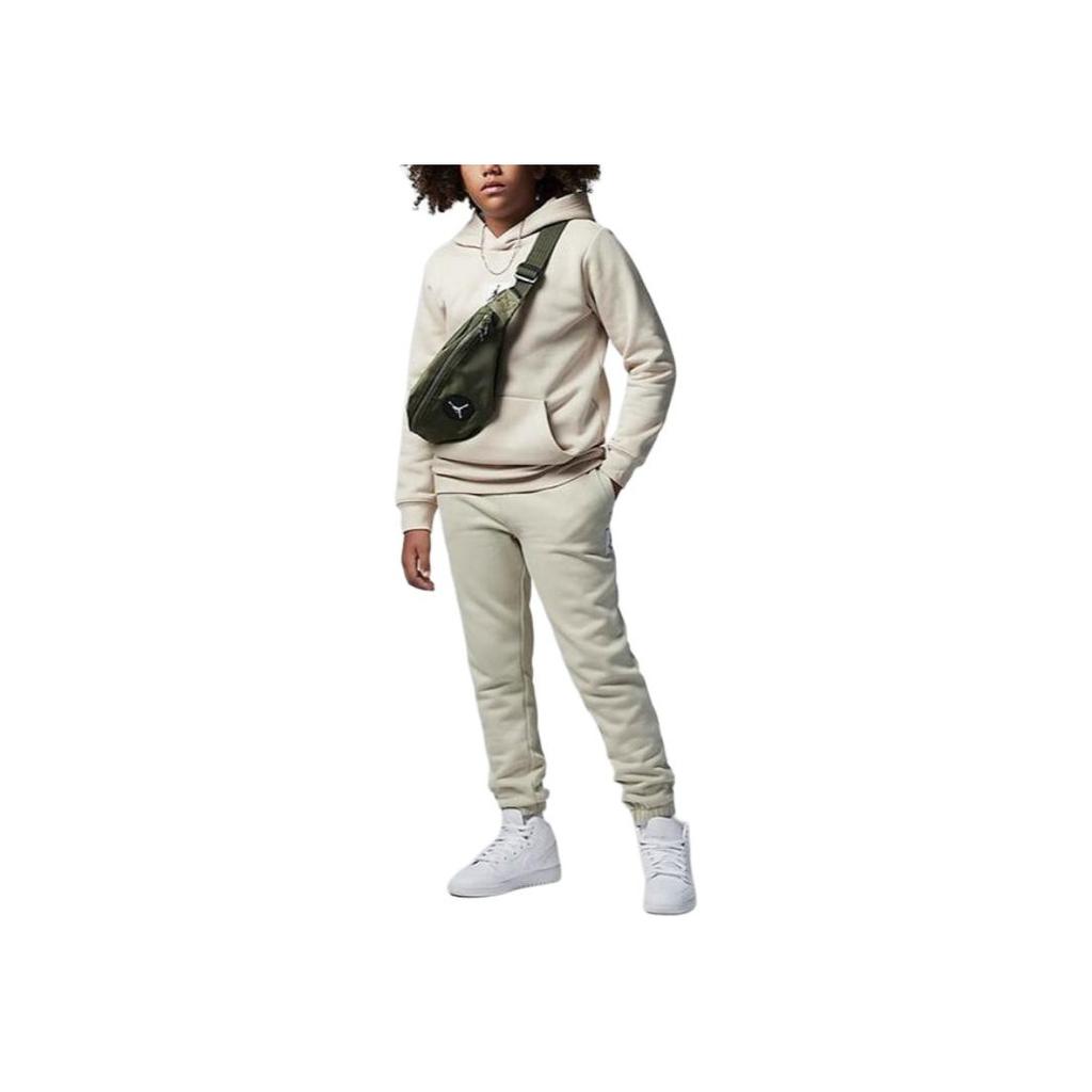 Jordan Versatile Fleece Lace-Up Knitted Sports Pants Kids bottoms DQ8753-206