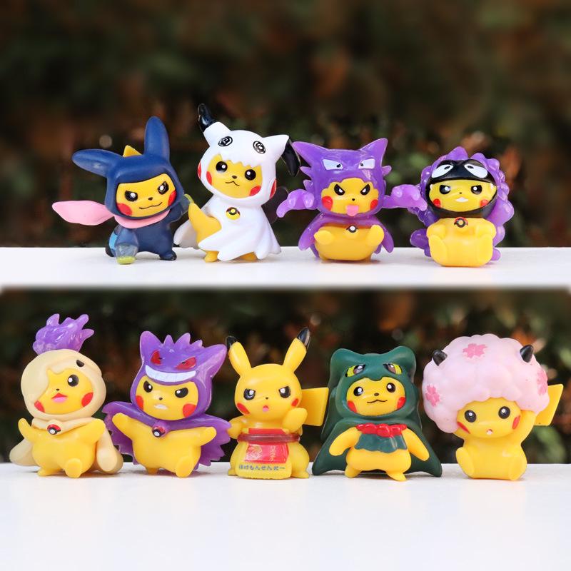 Trendy Electric Mouse Figurine: Pet Series Dress-Up Toy & Desktop Decoration