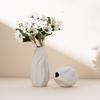 Kreative Nordische Keramik Unregelmäßige Vase, Heim Wohnzimmer Schreibtisch Büro Dekorationen, Modern Minimalistisches Blumenarrangement, 1 Stück