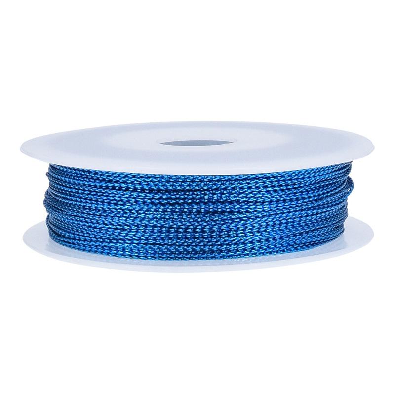 1mm Label Tag Rope, Non-elastic String Rope, Colored Scallion Rope, Christmas Bell Lanyard, Greeting Card Piece Rope 100 Meters