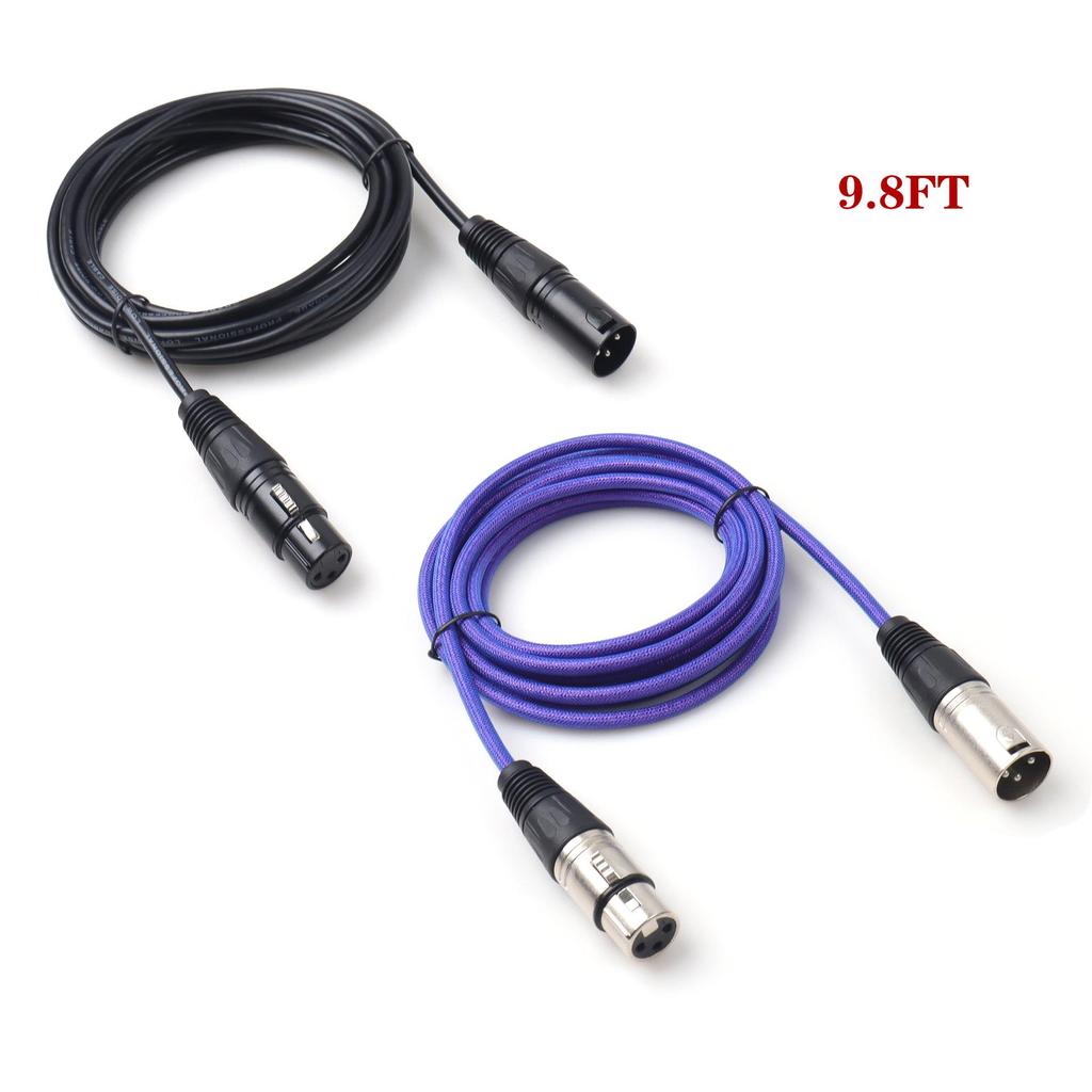 Type-C Male to Female & 5-Pin XLR Audio Cable Set