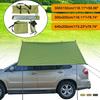 Toldo UV Portátil Tienda de Camping Automóvil Techo Lona de Lluvia Refugio para Coche Sombra Camping Lateral Tienda de Techo para Coche Impermeable