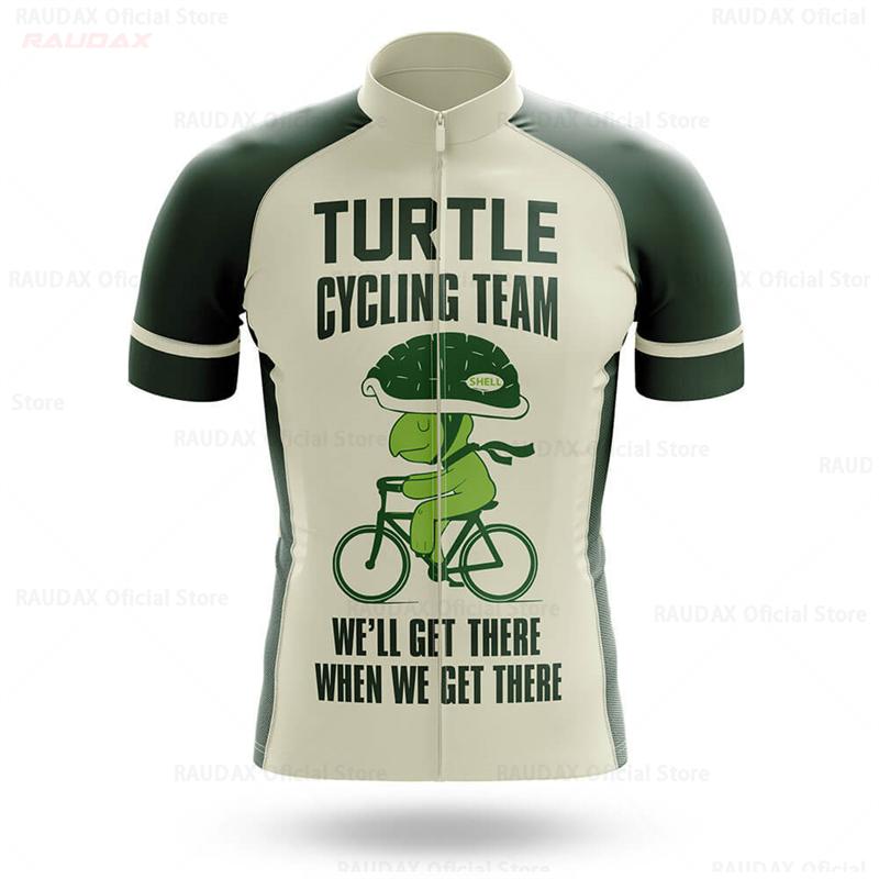 Man's Cycling Jersey Set 2026 Turtle Cycling Team Summer Short Sleeve Mountain Bike Bicycle Sportswear MTB Maillot Ropa Ciclismo