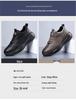 2025 Autumn Men's Soft Sole Casual Genuine Leather Running Shoes