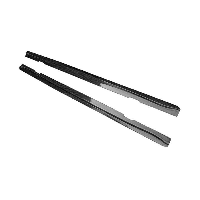 Carbon Fiber RZ Style Side Skirt Trim for BMW 1 Series E82 1M (2011-2013) Modified