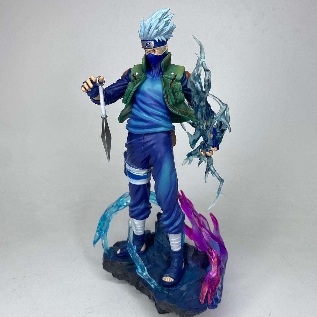 Hokage, Flagwood, Kakashi, Ratcher 3.0 Standing Statue, Ten Years Of Enchant, Model Ornament, Boxed Figure