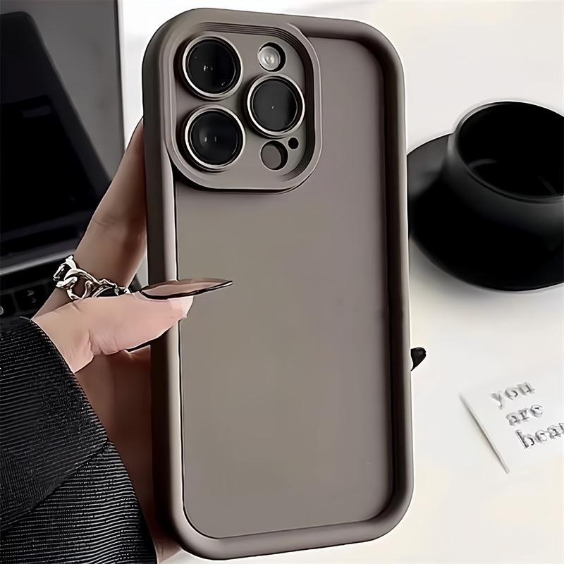 Matte Candy Soft Silicone Phone Case For Xiaomi Redmi 12 Cases Redmi Note 14 13 12 Pro Plus 5G 13 12S 12 11S 11 10S 13C 12 Cover Redmi 14C коричневый
