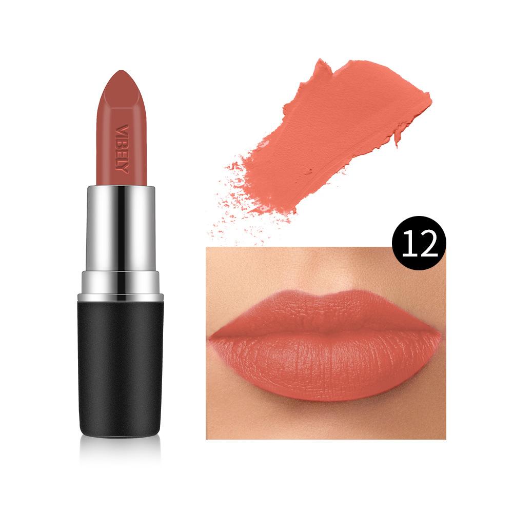 VIBELY Clarinet Matte Bullet Matte Waterproof Non-stick Cup Lipstick
