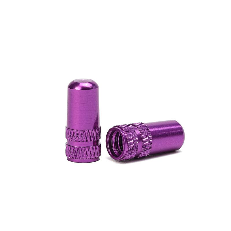 Fahrrad Französisches Luftdüsenkappe, Rennrad Mountainbike Schönes Mund Luftdüsenkappe, Reifenventilkappe Aluminiumlegierung Staubschutz