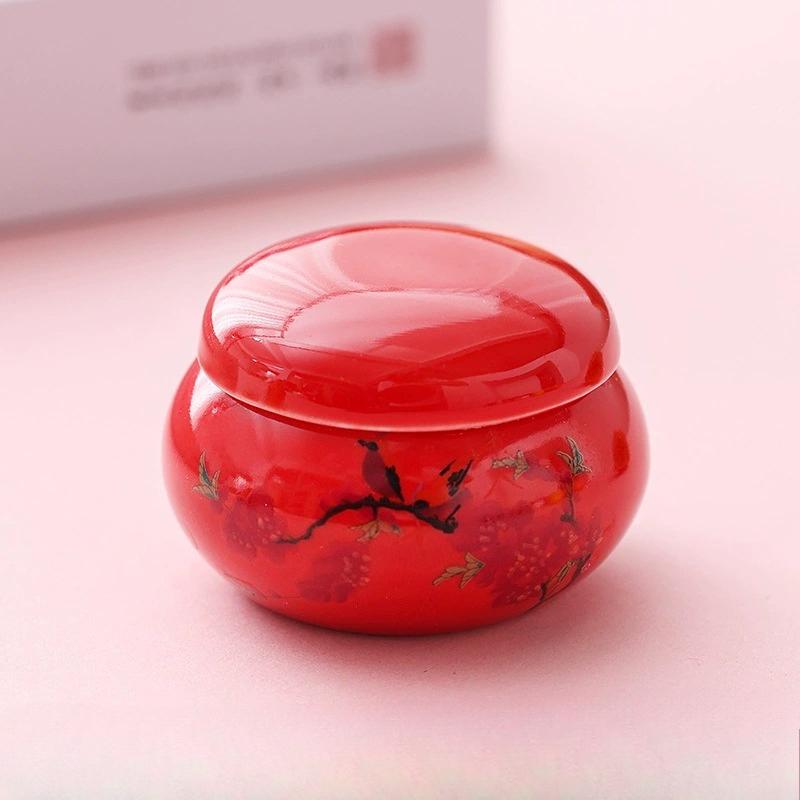 1Pc Ceramics Nail Cup with Lid Acrylic Liquid Powder Ceramic Cup Nail Art Acrylic Liquid Powder Porcelain Dappen Dish Container