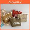 Spacious Children's Canvas Bag With Trendy Letter Print Perfect For Boys Stylish Shoulder Carry
