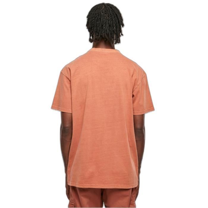 T-shirt teint pièce épais oversize Urban Classics - Rouge - S