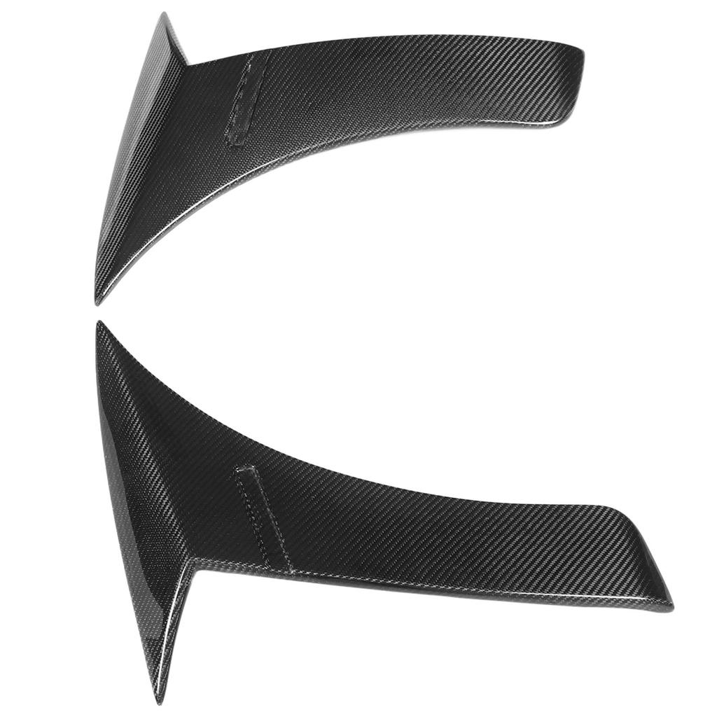 Car Side Fender Vent Trim Carbon Fiber Style UV Resistant Replacement for Mercedes‑Benz S‑Class W222 S400 S500