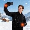 Winter Heated Gloves Waterproof Cold Weather Outdoor Sports USB Powered