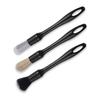 Car Wash Brush, Detail Brush, Car Wash Goods, Non-Scratch, Set of 3 Parts Cleaning Brush, Wheel Brush, Corner Cleaning Brush, Bicycle Brush, Inner