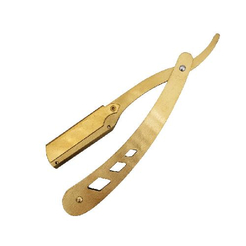 Men Barber Shaving Razors Folding Knife Unisex Hair Removal Tool Eyebrow Knife ( Blades Not Included) Multicolor Makeup Tool