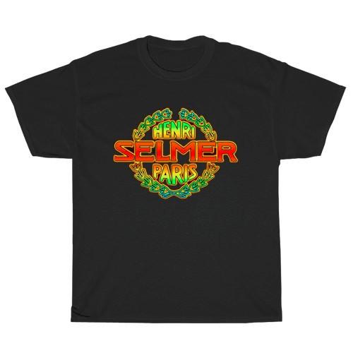 

Henri selmer paris Active Logo American Men#039;s TShirt Funny Size S to 5XL Unisex T-Shirt L