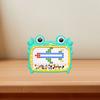 Magnetic Drawing Board Crab Style Safe Plastic Easy Operation Magnetic Dots Board with Pen Cards