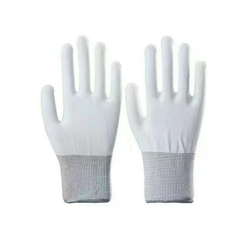 12 Pairs Solid Color Antique Work Gloves Cultural Toys Polishing Mittens  Antique Collection L
