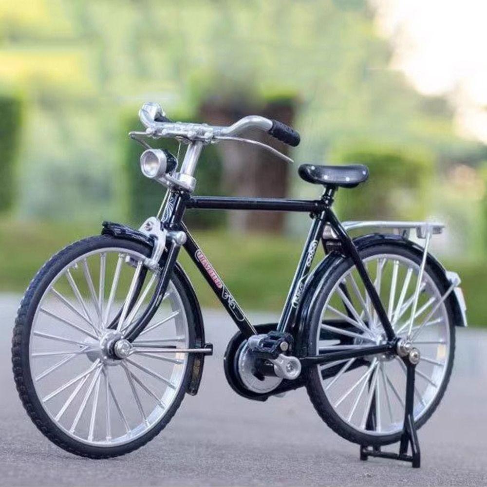 DIY Montage Fahrradmodell Spielzeug Retro Mini 28 Big Bar Fahrrad Geburtstagsgeschenke