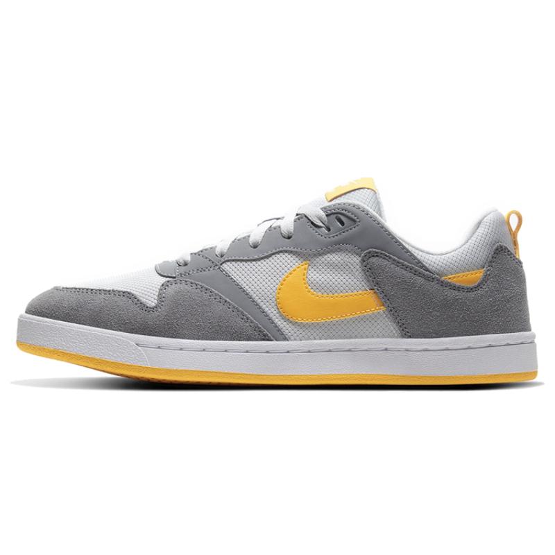 Nike Alleyoop Sb 'Particle Grey University Gold' Skateboard Shoes CJ0882-002