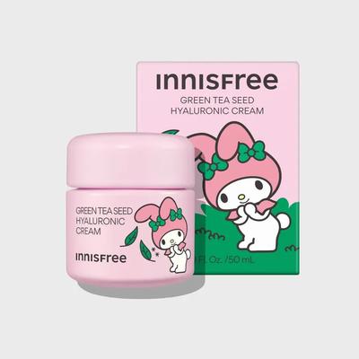 X My Melody Green Tea Seed Hyaluronic Acid Cream 50mL