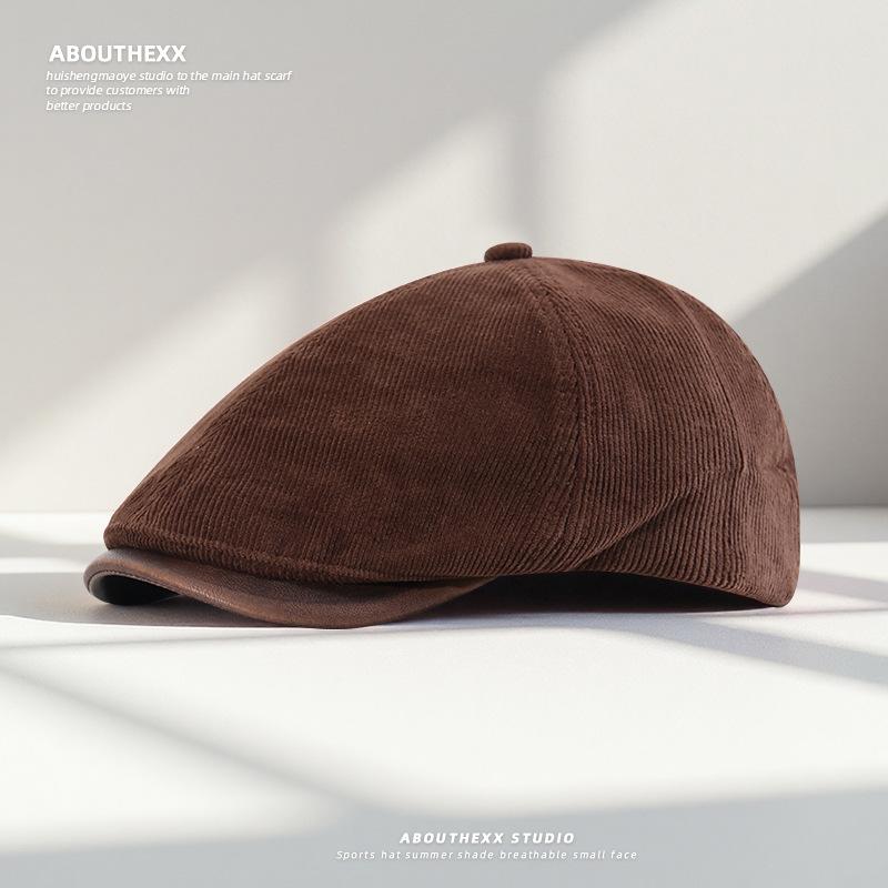 

Модная шляпа «Четыре сезона», Художественная шляпа британского художника, Кепка «Утиный нос», Кепка газетчика, Берет M（56-58cm）