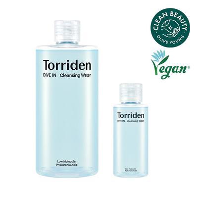 Dive-In Low Molecule Hyaluronic Acid Cleansing Water 400mL Special Set (+100mL)