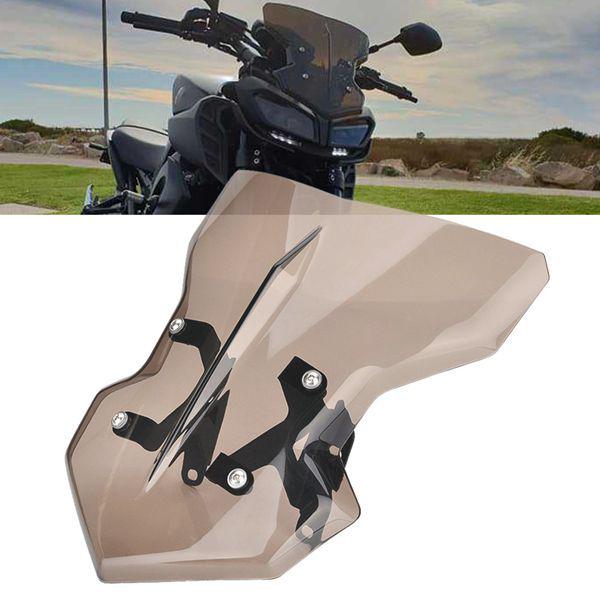 Schwarzer Windschild-Deflektor für Yamaha MT-09 2017-2019