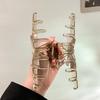 Temperament Claw Clips Scratching Clamp Hair Claw Fashion Large Korean Girl Shark Clip Headwear Barrette Hair Accessories