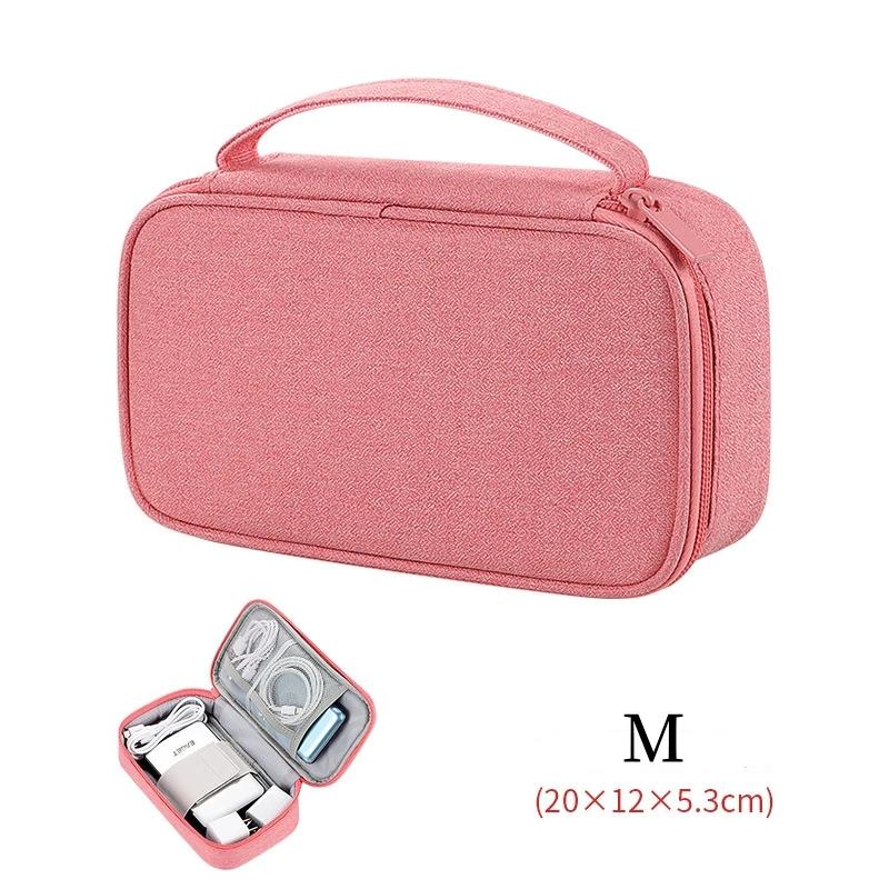 Große Reise-Organizer-Tasche Kabelaufbewahrung Organizer-Beutel Tragetasche Tragbare Wasserdichte Aufbewahrungstaschen für Kabel