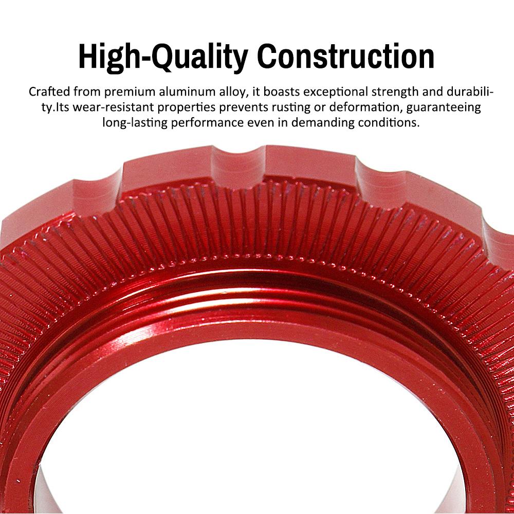 for 9 12 MEIJUN Bike Center Lock Disc Locking Cover Aluminum Centerlock Lockring for Mountain Bike 9/12/15/20mm Thru Hub Axles