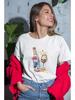 With a Glass of Wine T-shirt