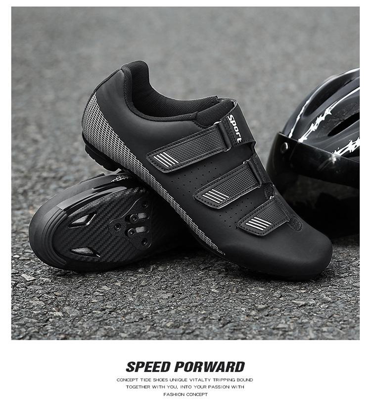 Atmungsaktive Outdoor-Fahrradschuhe für Herren mit Nylon-Außensohle für Straßen-/Berggebrauch