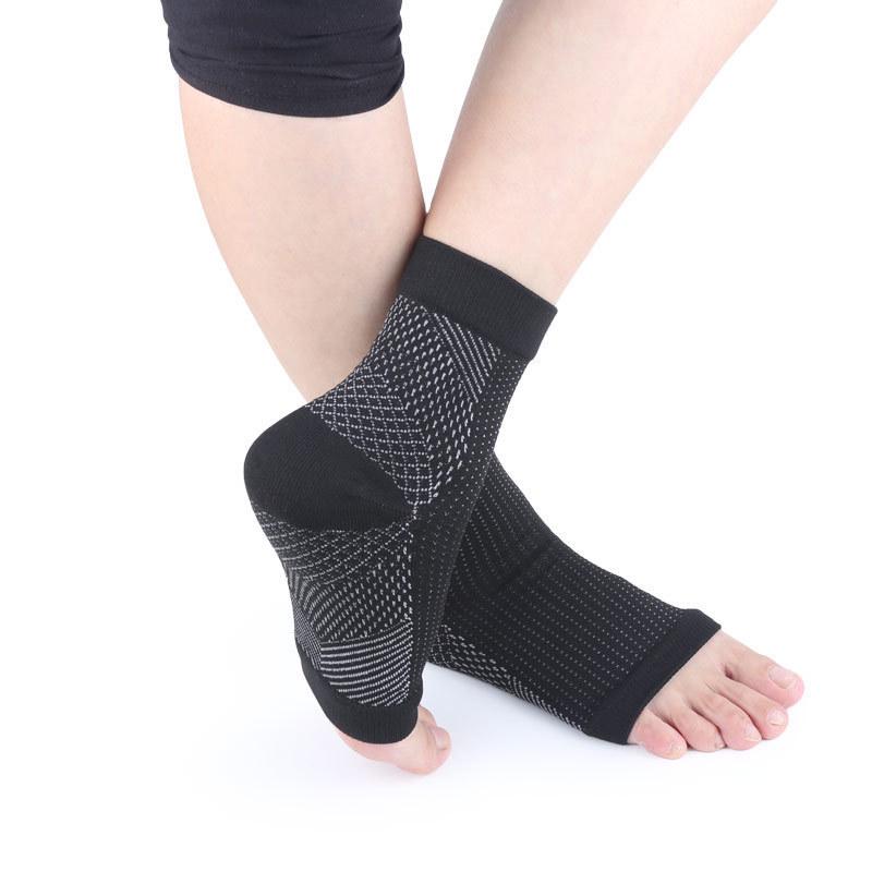 Breathable Mesh Open Toe Compression Ankle Socks