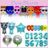 Sprunki Balloons For Birthday Party Decor With Cartoon Shapes For Kids Events