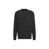 Sweatshirts Men's Black Crew Neck Moderate Regular IS0453