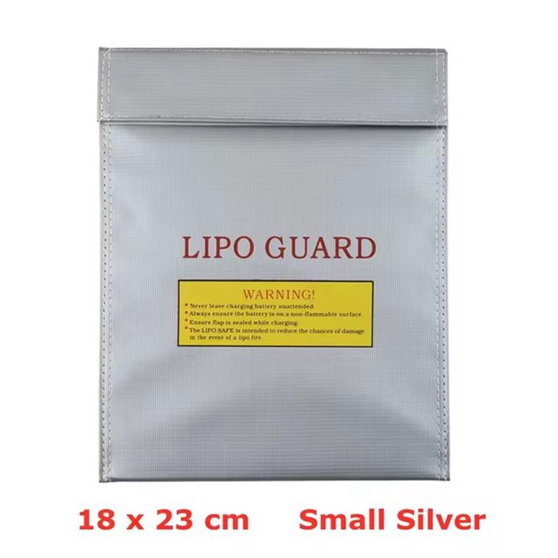 High Quality Fireproof Waterproof Rc Lipo Battery Safety Storage Bag Charge Sack Silver Red Black Car Household Package