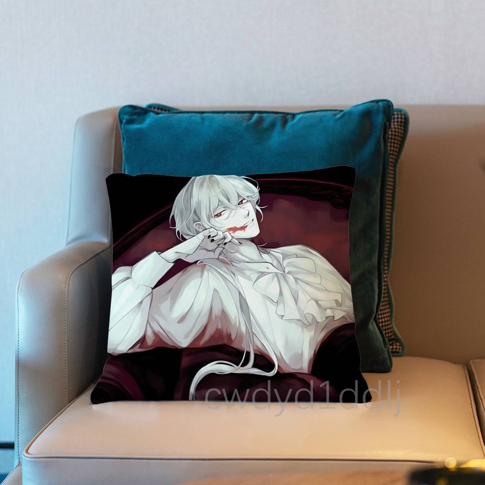 Casper A Date With Death Pillow Case Short Plush Sofa Decorative Gift Home Doublesided Printing Cushio