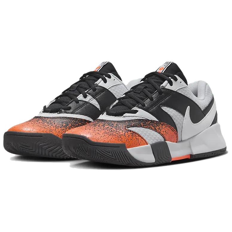 Nike Court Lite 4 Premium NYC Tournament Pack Men Sneakers Grey Pure-Platinum Black FQ8718-002