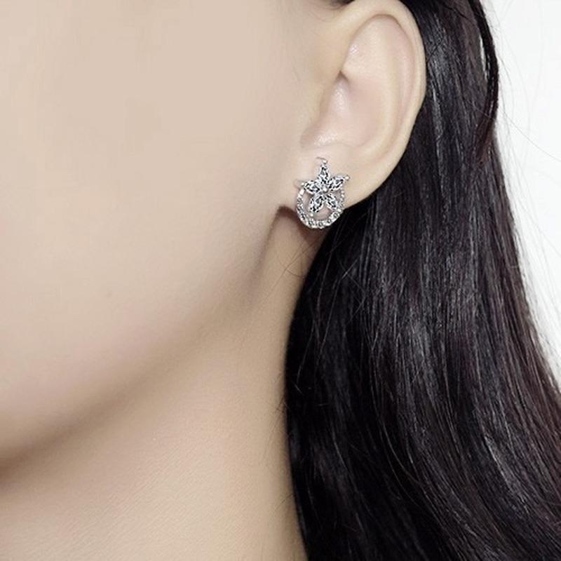 Lindon Ohrringe aus Zirkon-Kupferlegierung, Tropfenohrringe für Frauen, Hochzeit, Party, Geschenke