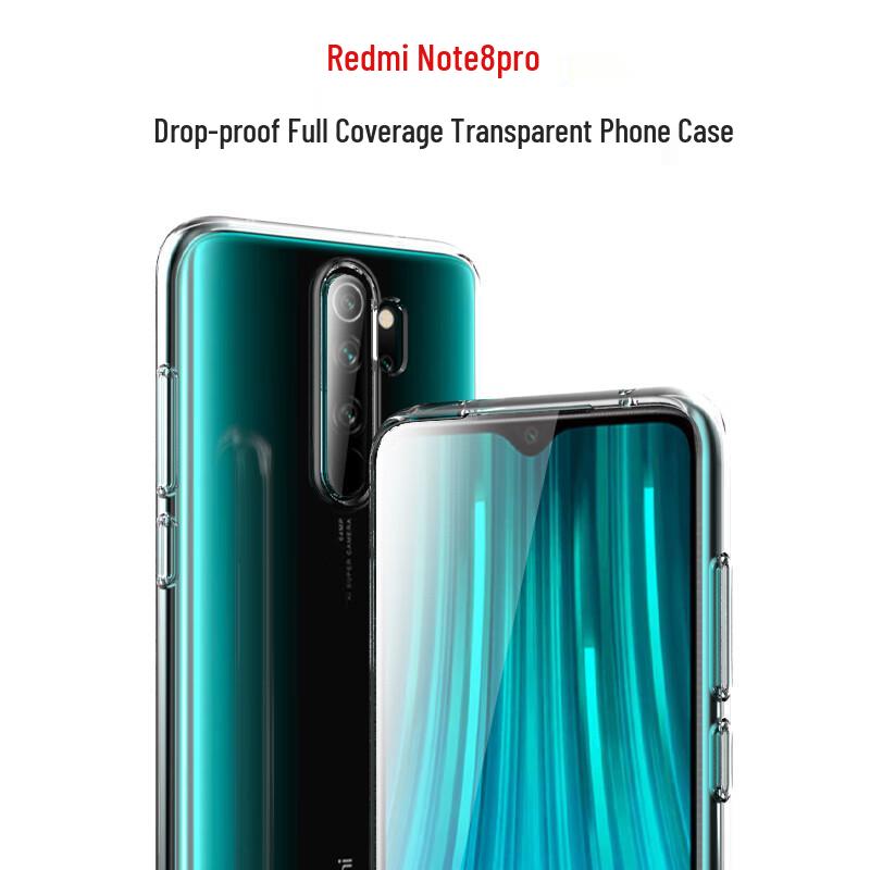 AOLANG Transparente Stoßfeste TPU Handyhülle für Redmi