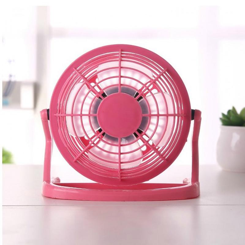 Rotatable 4 Inches Usb Desktop Mini Cooling Silent Fans For Office Laptop Computer Notebook Pc Summer Air Cooler
