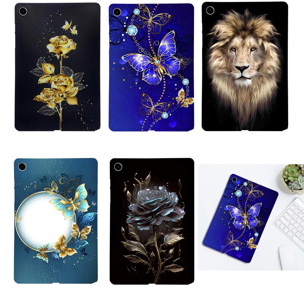 Silicone Tablet Case For For Nokia T21 10.4inch 2025 Stand Cover Nokia T10 8.0 2025 PU Flexible Soft TPU Black Shell Back Cover