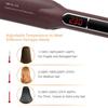 Hair Straightener with Electrolytic Technology Aluminum Plates Precision Temperature Control for Smooth Hair
